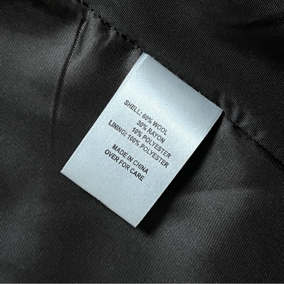 Marvin Richards Wool Blend Topcoat - Dark Brown - Picture 10 of 13